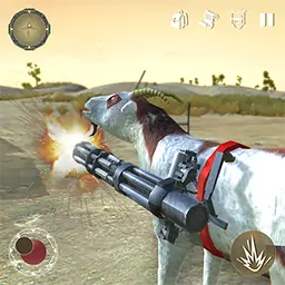 Goat War Battleground - Goat Shooter Simulator