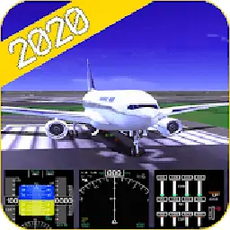 Super 3D Airplane Flight Simulator-Pro Pilot