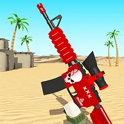 Blocky American criminal gangster