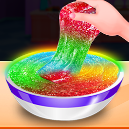 Glitter Slime Maker and Simulator - ASMR