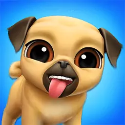 My Virtual Pet Dog Louie the Pug